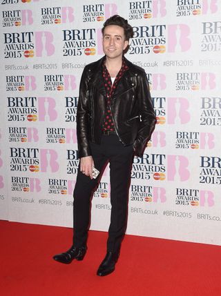 Nick Grimshaw At The Brits, 2015