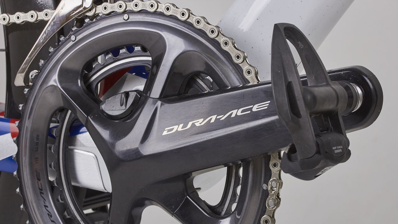 Team sponsor Madison distribute Shimano in the UK and so naturally the bike is fully equipped with the brand's components