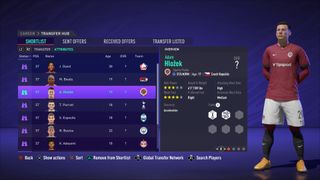 FIFA 21 best young strikers Adam Hlozek