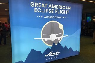 2017 Solar Eclipse Flight Poster