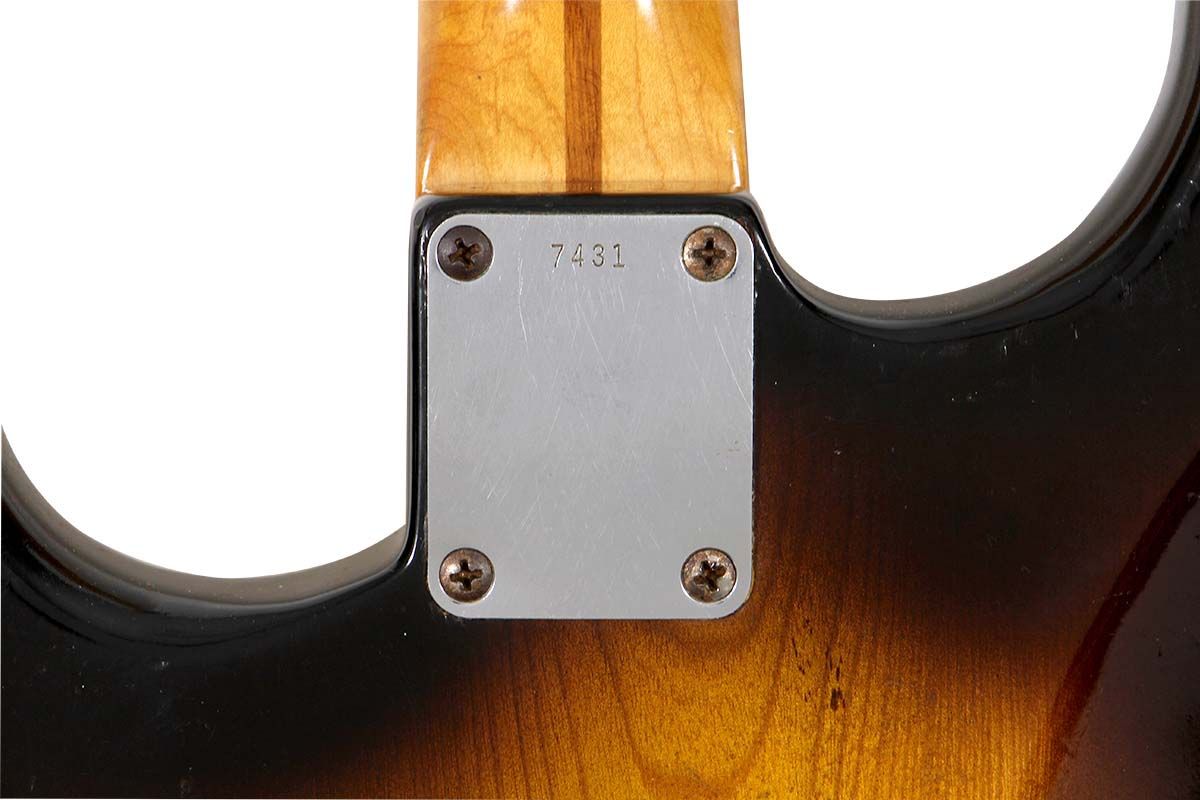 Eric Clapton 1954 non-tremolo Stratocaster