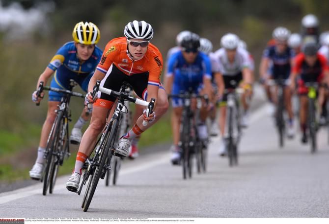 Marianne Vos (Netherlands) during the race