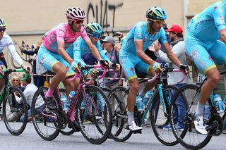 Vincenzo Nibali (Astana) rides into Turin in pink as the winner of the 2016 Giro d’Italia
