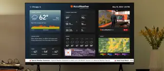 AccuWeather Now on Vizio TV. 