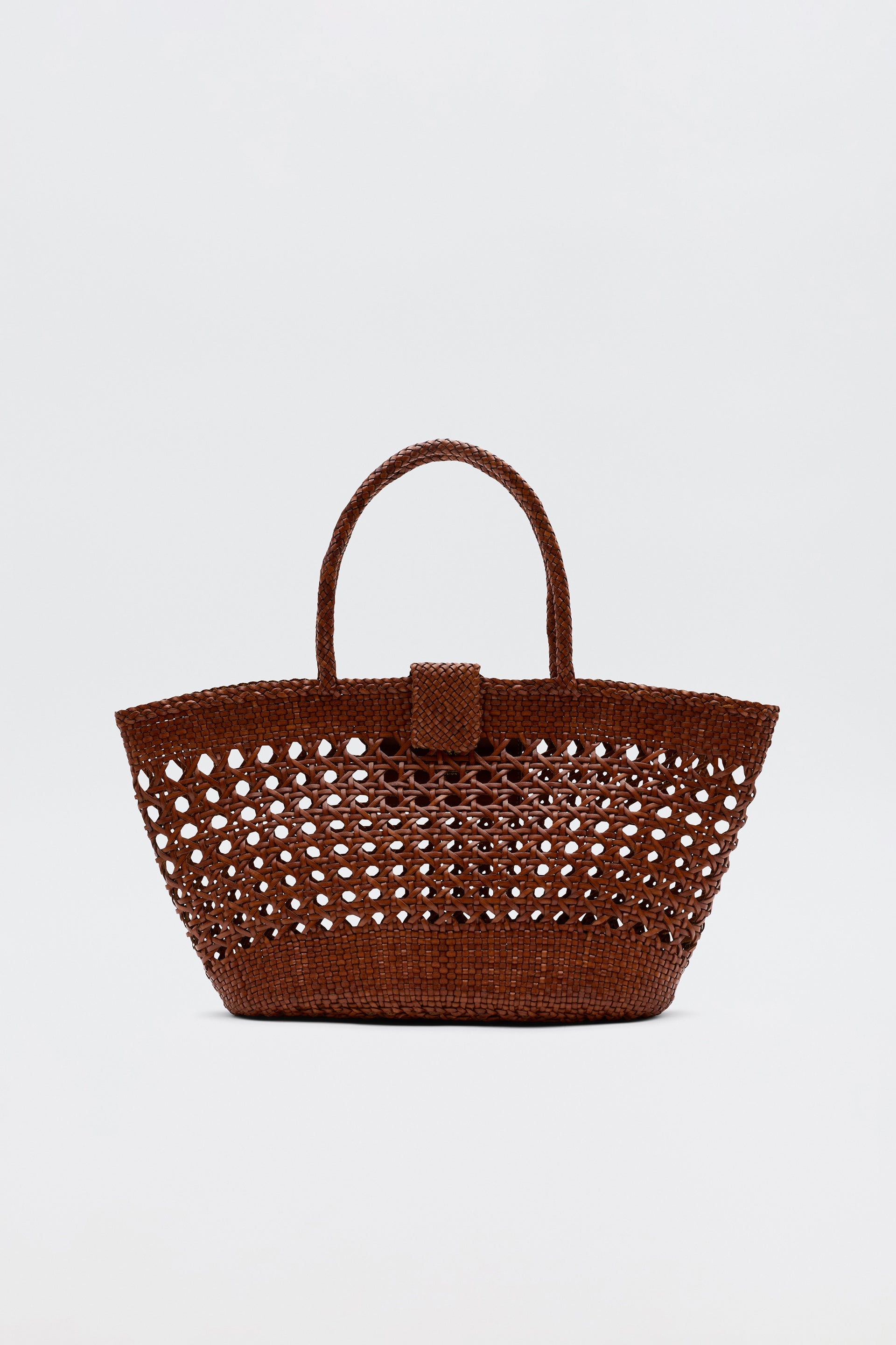 Lucien Leather Bag in Brown Tan