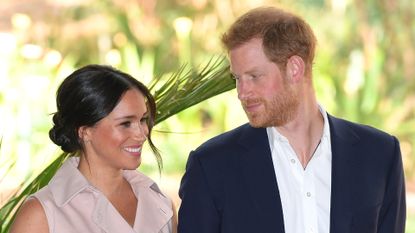 Prince Harry and Meghan Markle attend a reception to celebrate the UK and South Africa’s important business and investment relationship