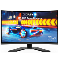 GigaByte G32QC 32" gaming monitor: $369 now $329 at Amazon