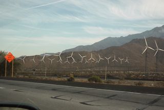 Palm Spring wind farms