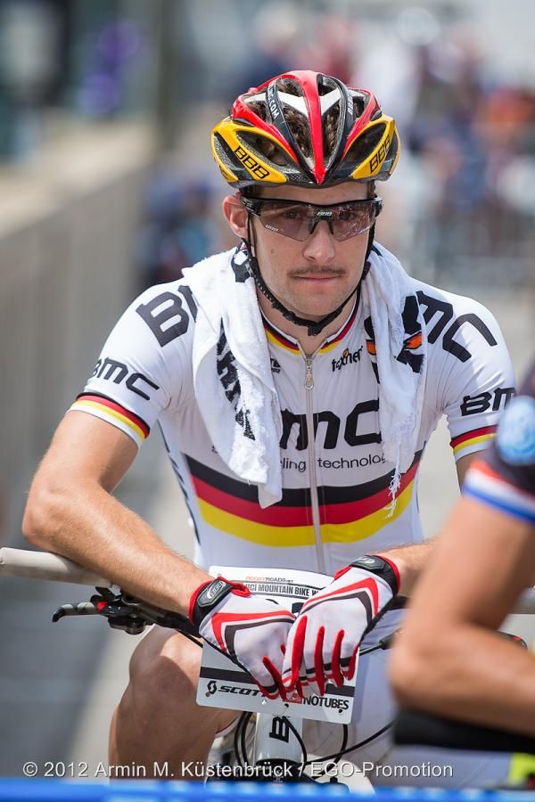 Moritz Milatz (BMC) at the start in Windham.
