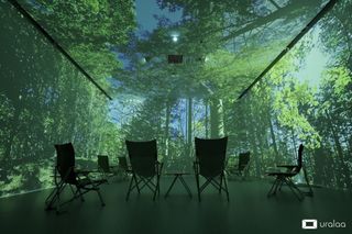 The FP-Z5000 is used at the immersive natural space “Uralaa Park Urahoro” in Japan