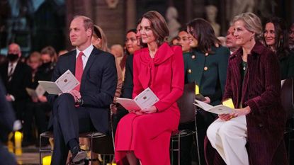 Kate Middleton and Prince William at Westminster Abbey