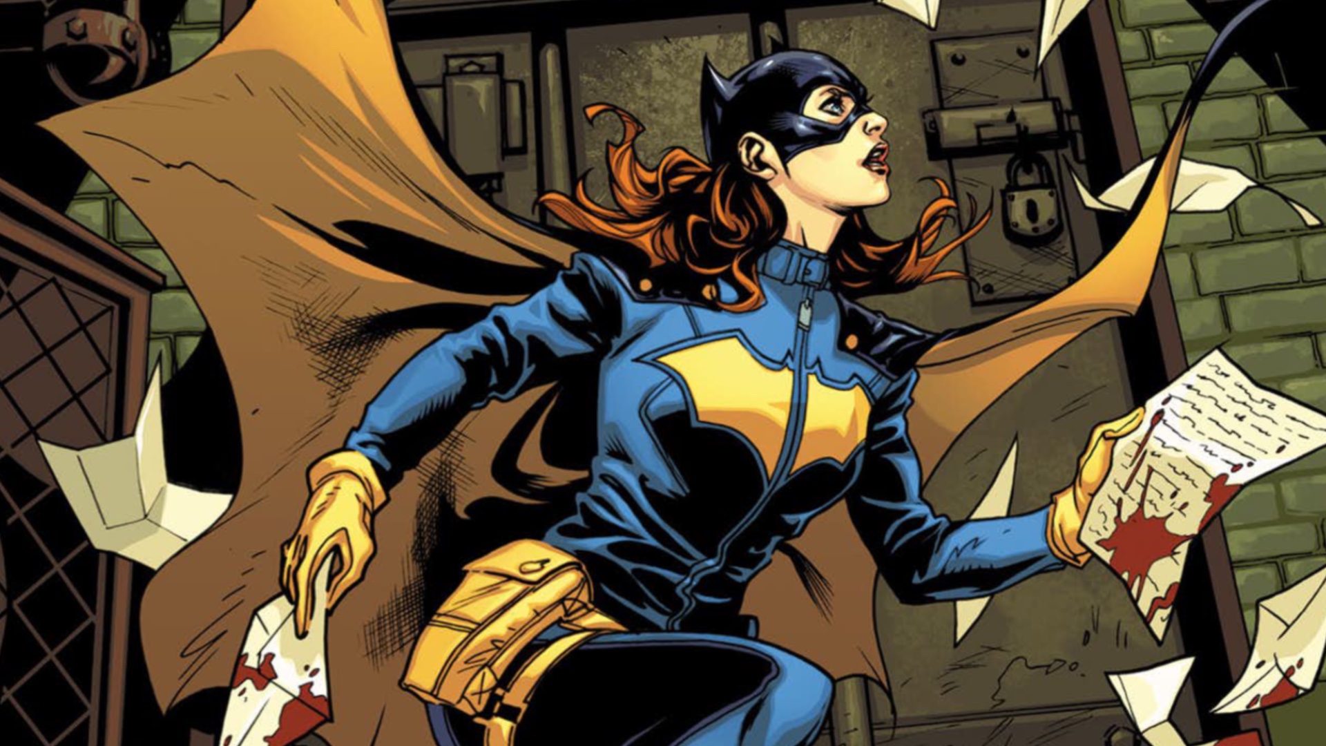 Barbara gordon comic art