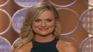 Amy Poehler co-hosting the 2014 Golden Globes