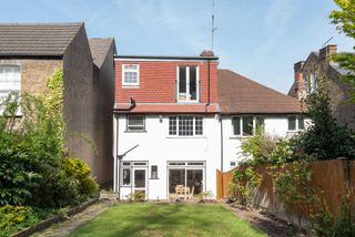 A hip to gable loft conversion with a rear dormer