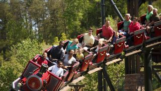 Dollywood roller coaster