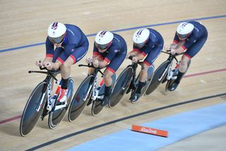 Great Britain race to gold in world record time in the team pursuit at 2016 Olympic Games (Watson)
