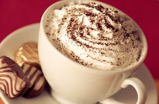Breakfast in bed ideas: Hot chocolate