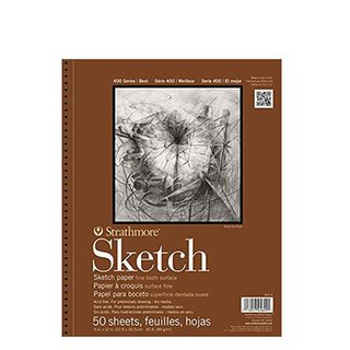 Product shot of one of the best sketchbooks, Strathmore 400