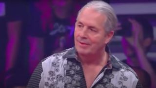 Bret Hart at an AEW event in 2019