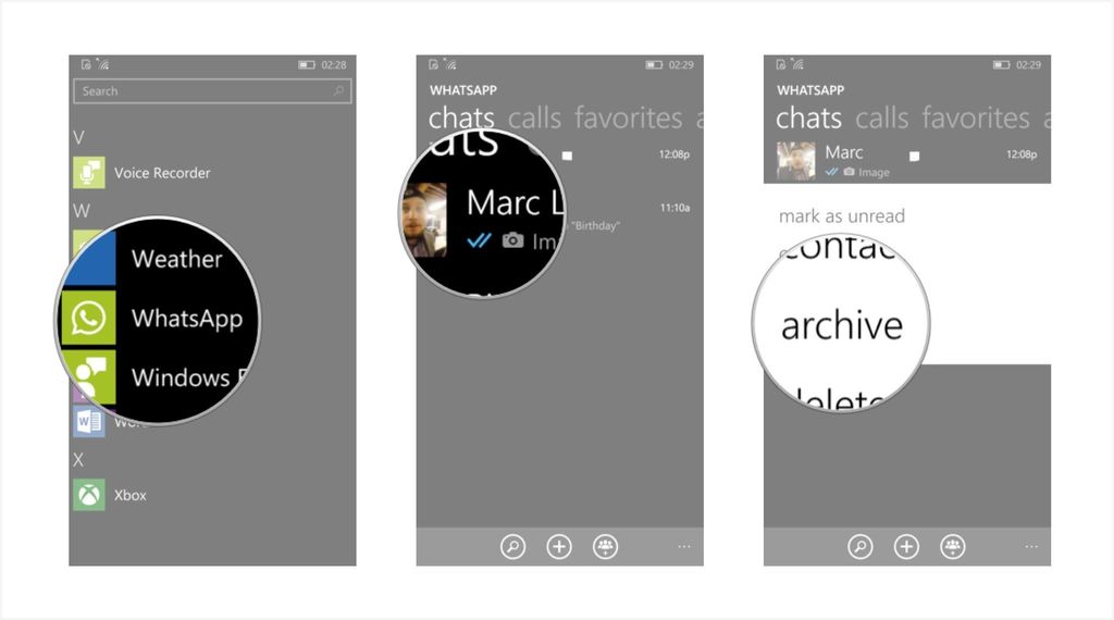 How To Archive And Backup Your Messages In WhatsApp On Windows 10 Mobile Windows Central