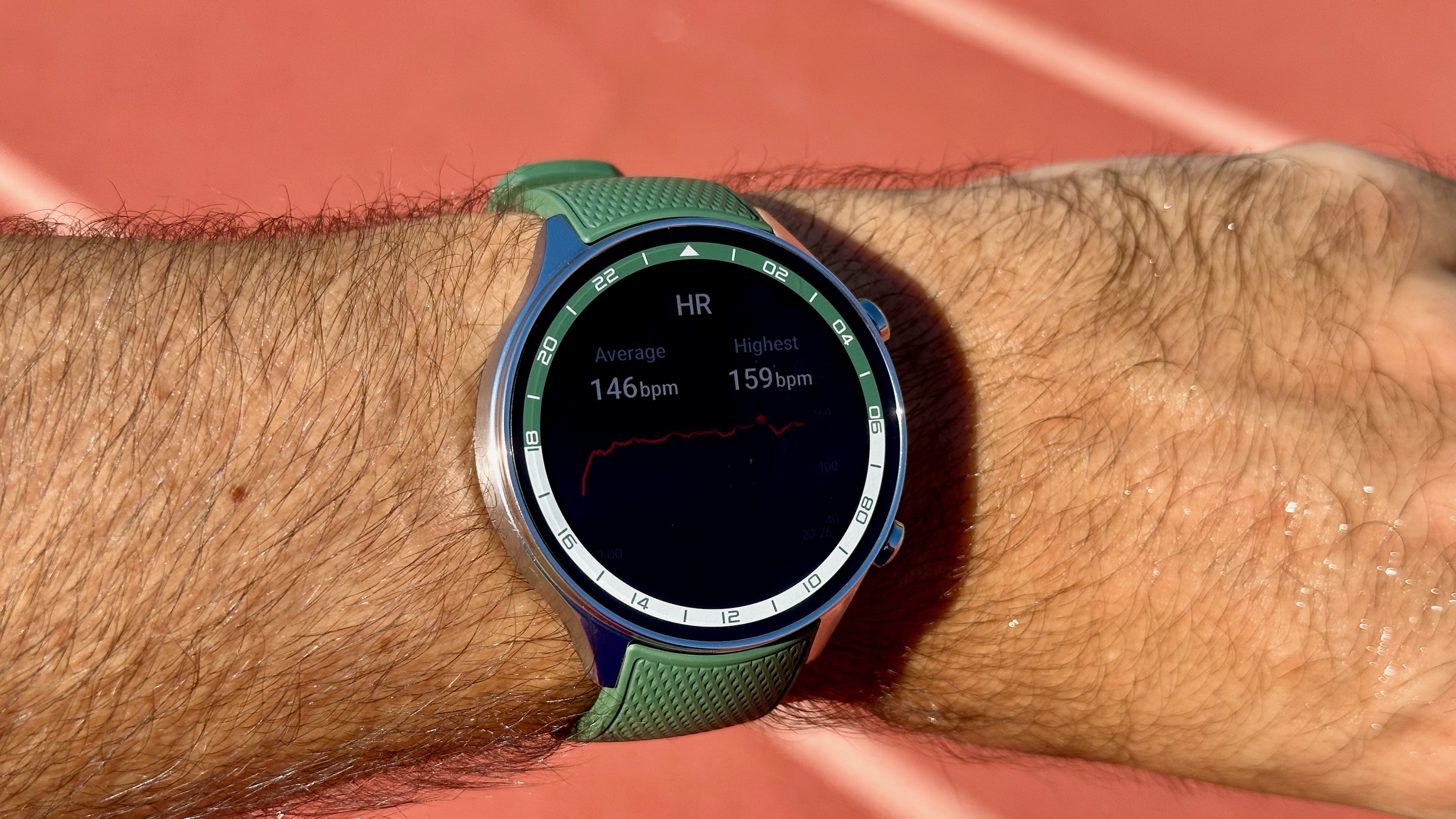 Previous heart rate-average speed and more on the OnePlus Watch 2R.