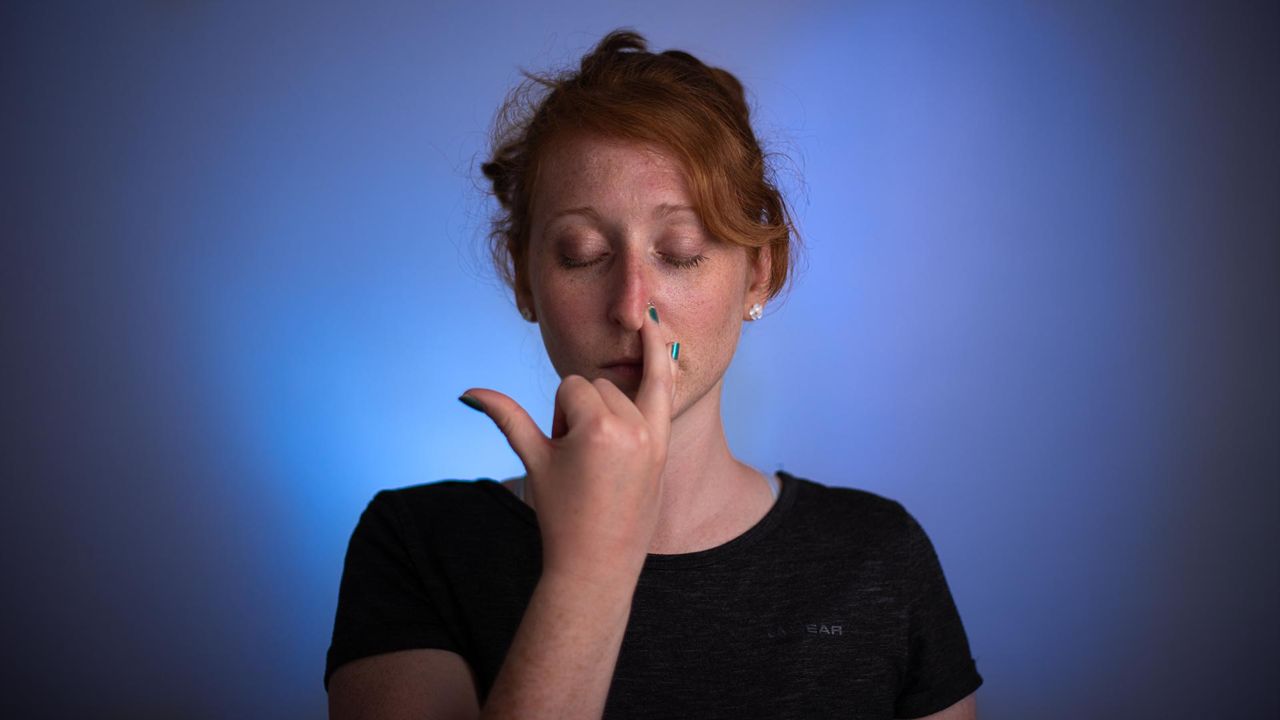 breathing exercises: alternate nostril breathing