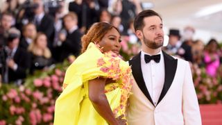 new york, new york may 06 serena williams and alexis ohanian attend the 2019 met gala celebrating camp notes on fashion at metropolitan museum of art on may 06, 2019 in new york city photo by jamie mccarthygetty images