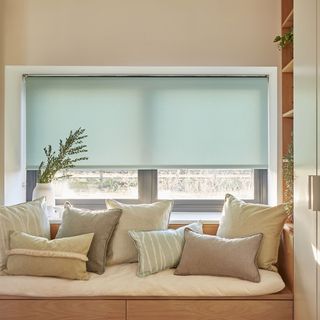How to measure for roller blinds with corner seat