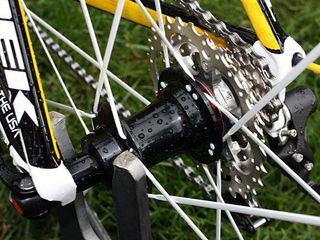 Bontrager has shifted from DT Swiss-made hubs to its own design almost across the board that it says are stiffer, faster engaging, and more durable.