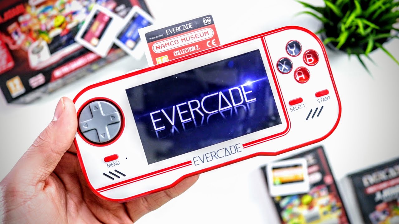 Evercade retro console handheld