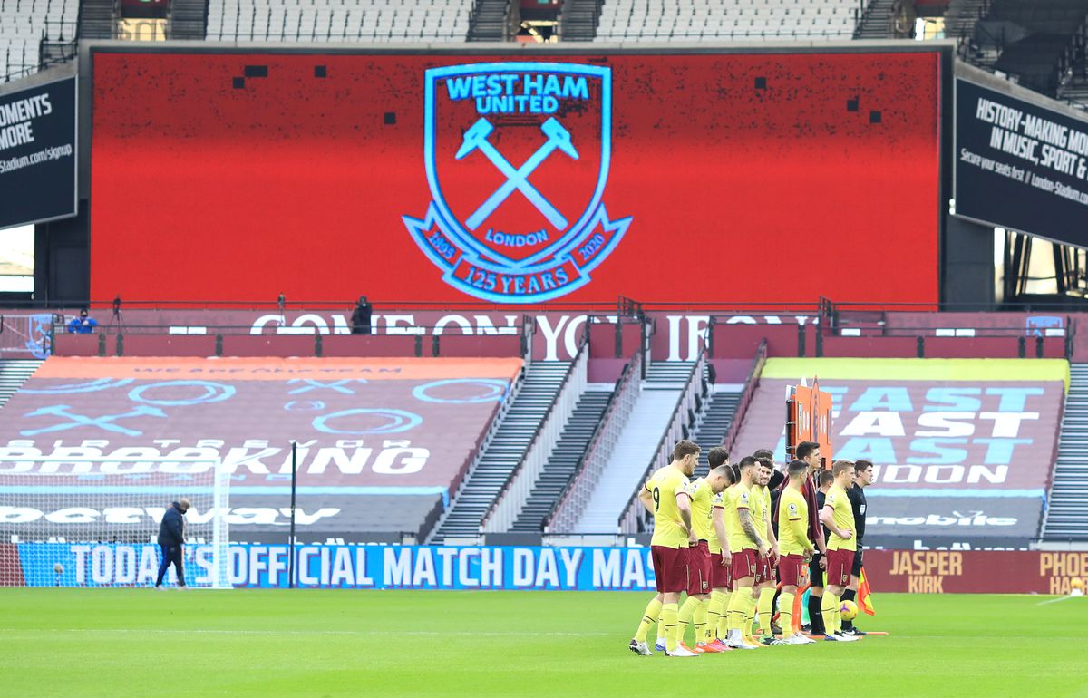 West Ham United v Burnley – Premier League – London Stadium