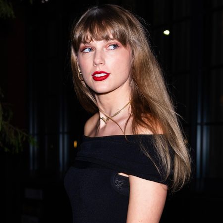 Taylor Swift posted photos on Instagram from her Life of a Showgirl journey, wearing S&eacute;zane loafers