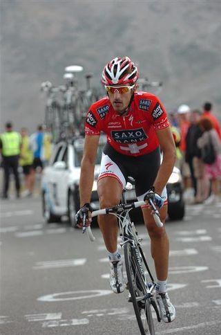Fabian Cancellara (Saxo Bank) at the Vuelta