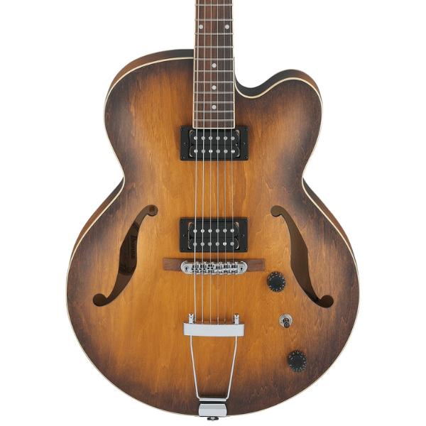 An Ibanez AF55 Artcore jazz guitar
