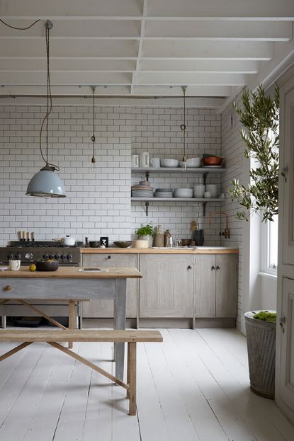 rustic Victorian flat in London