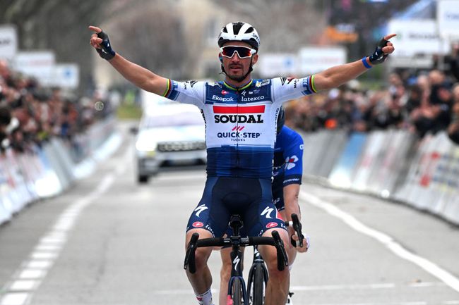 Julian Alaphilippe vince la Faun-Ardèche Classic (Getty Images)