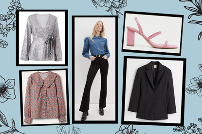 Black Denim: Work Week to Weekend — bows & sequins