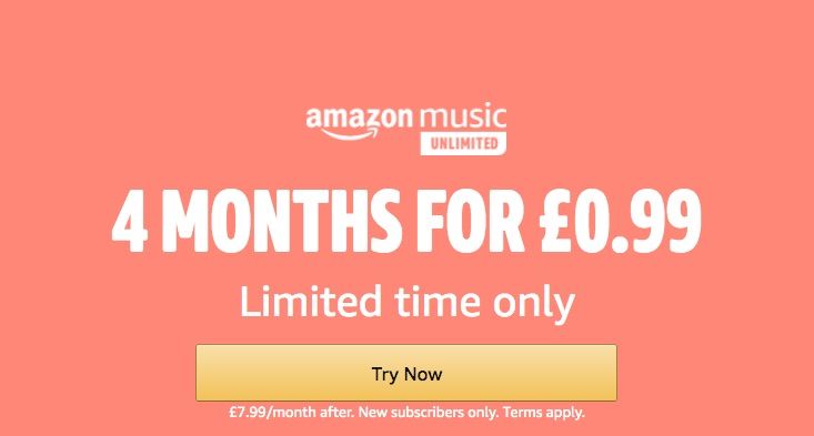 is spotify free with amazon prime uk