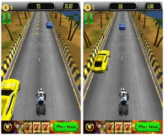 Moto Racing Game Play