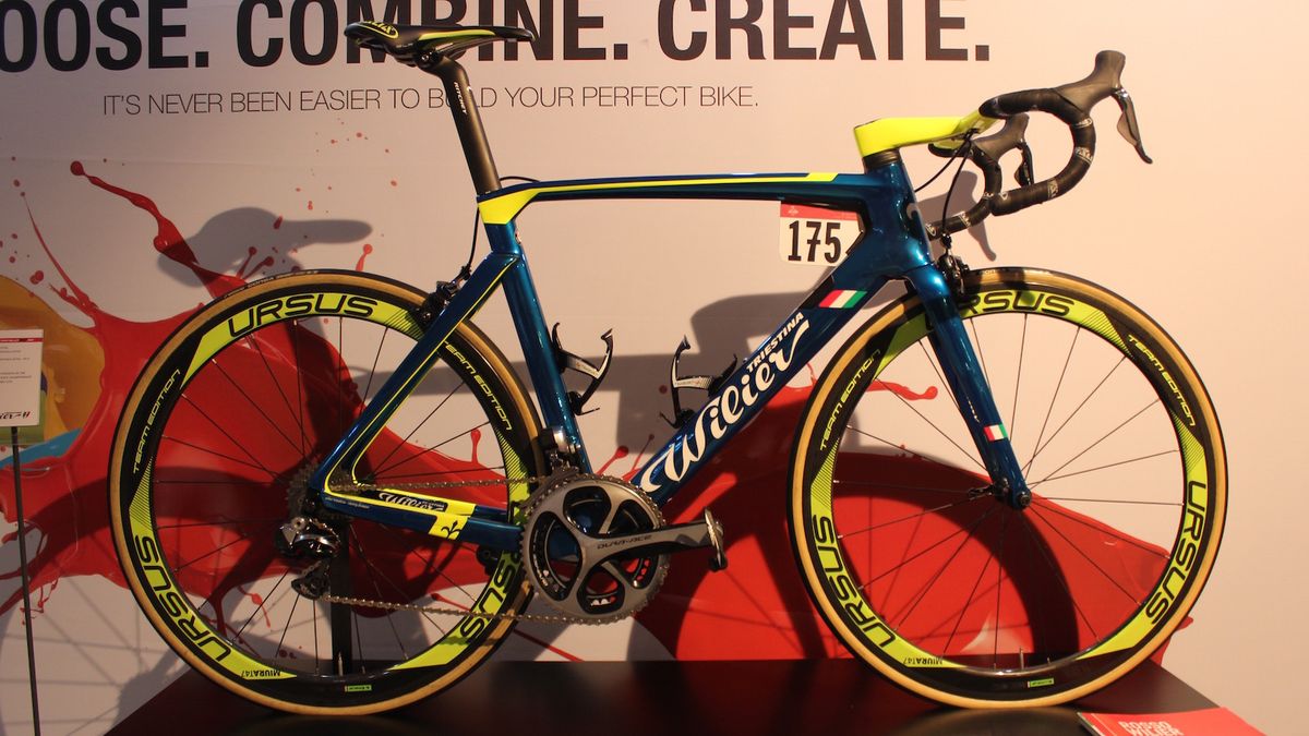 Pippo Pozzato's Doha World Championships bike. This colour way will be available to buy from next year
