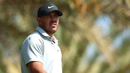 Brooks Koepka during the Saudi International final round