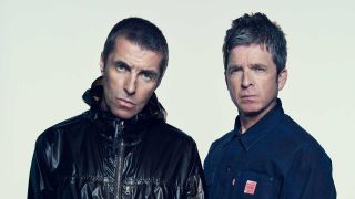 Liam and Noel Gallagher publicity shot