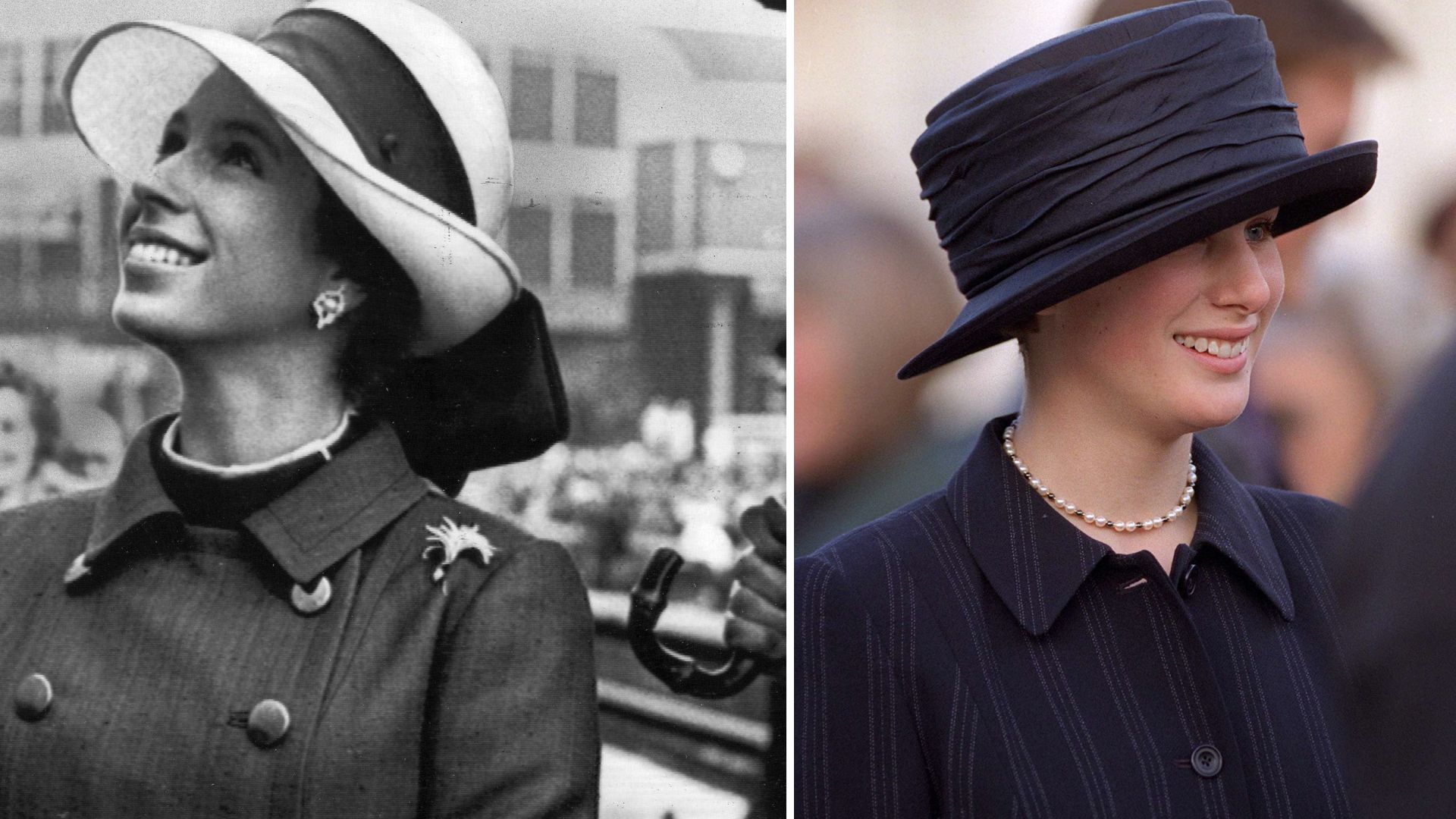 Princess Anne and Sir John Hunter, shipyard owner, in Tyneside to launch new ship - May 1969 / Zara Phillips Attending A Lunch At The Royal Naval College, Greenwich For Members Of Royal Families And Guests Attending The Golden Wedding Anniversary Celebrations
