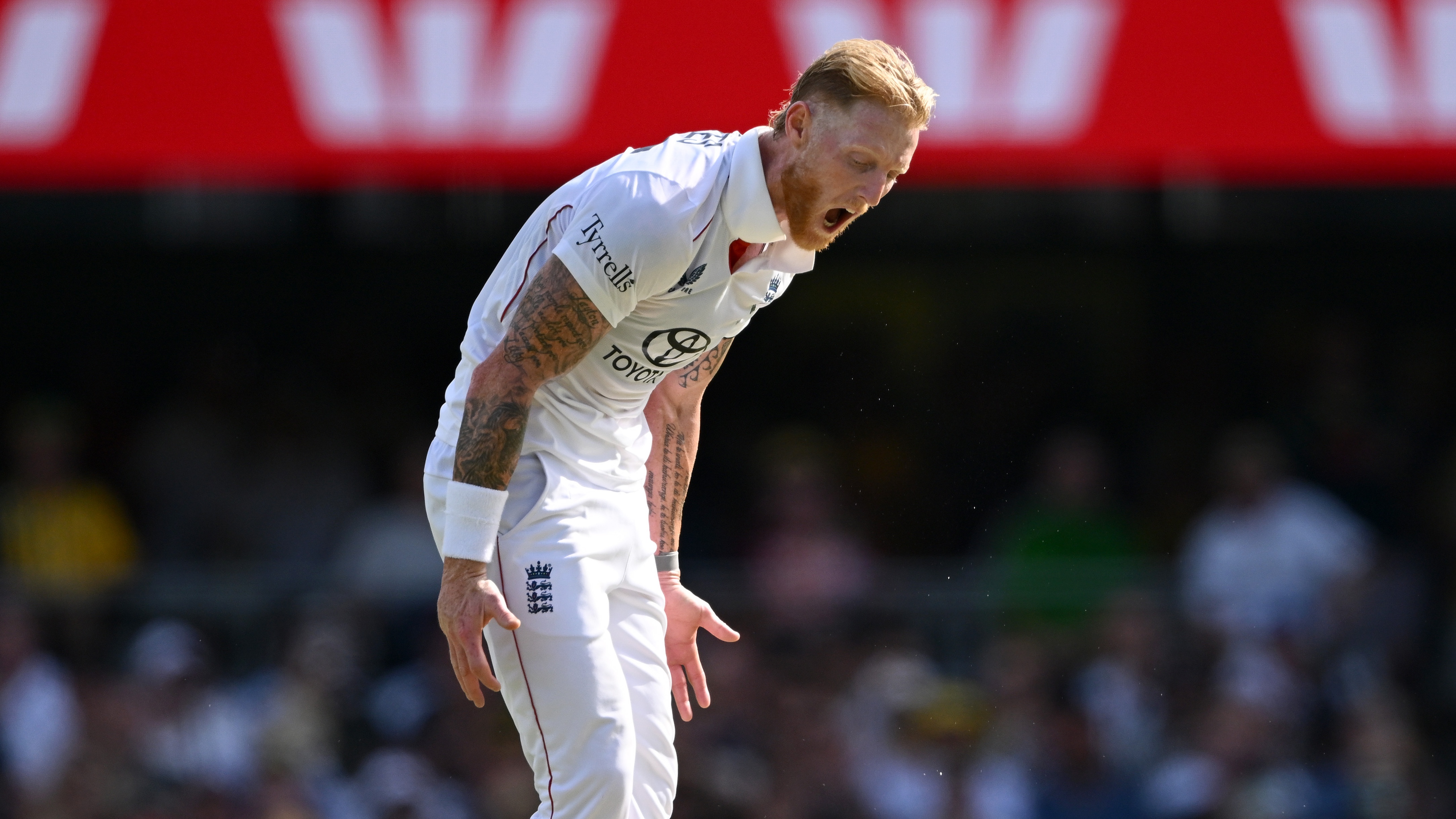Stokes loses his cool