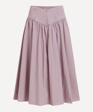 Deba Rose Midi Skirt