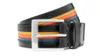 Paul Smith striped leather belt