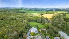 Set into the hillside in the village of Malpas.