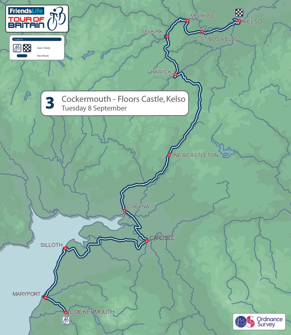 2015 Tour of Britain stage 3