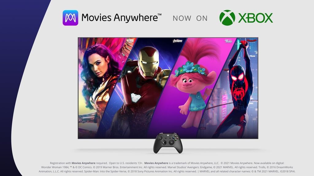 movies anywhere app xbox one