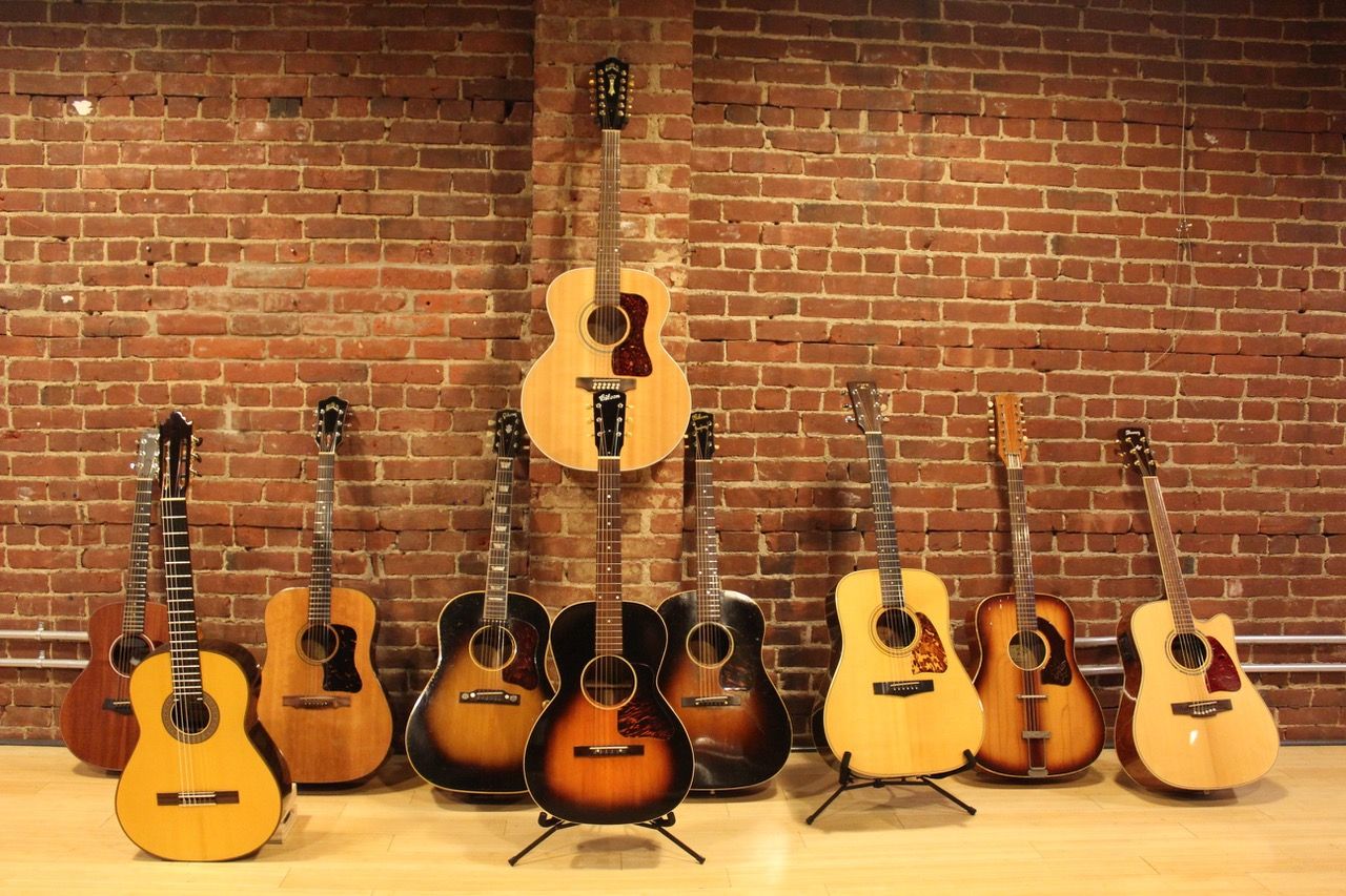 An arsenal of acoustics.